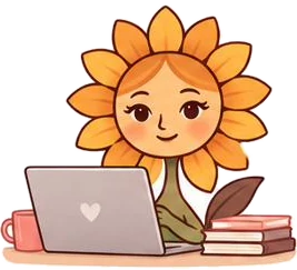 Mih estudando no computador