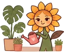 Mih regando plantas